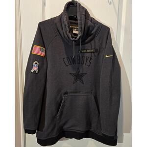 NikeDallas Cowboys Salute to Service funnel neck XXL NFL